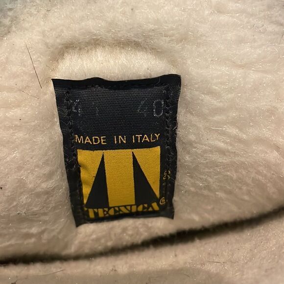 Vintage Tecnica Aztec Cowhide & Goat Fur Apres Ski Boots Made in Italy - Picture 4 of 7